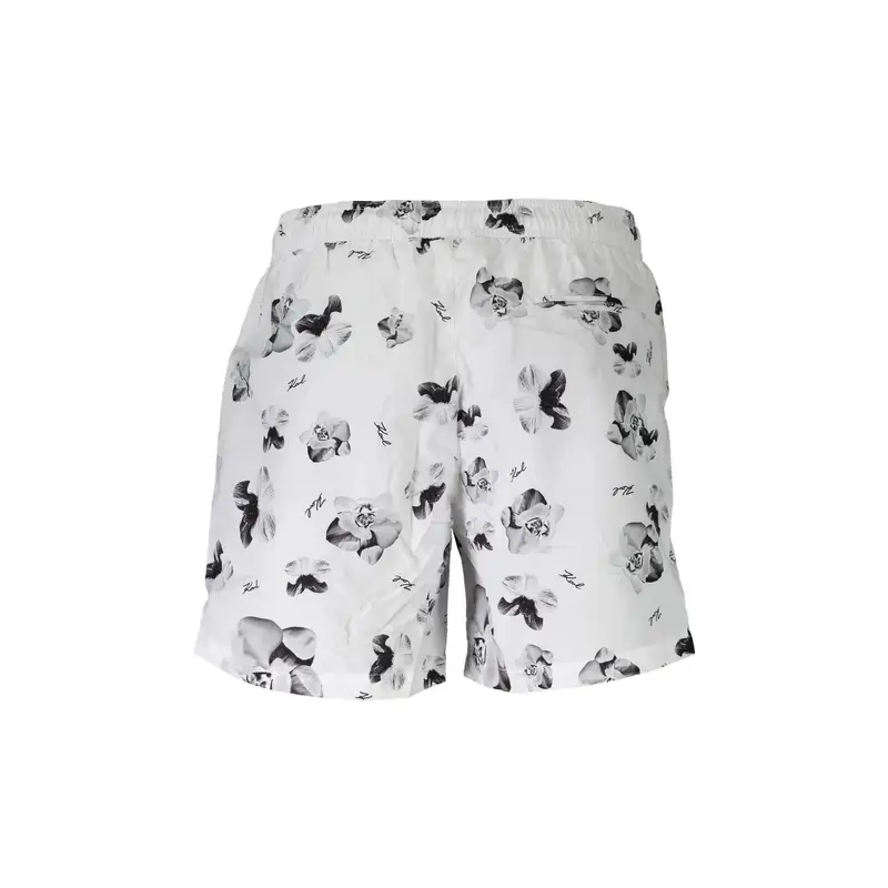 Karl Lagerfeld Beachwear Bermuda Uomo Bianco 4071934 miniatura 2