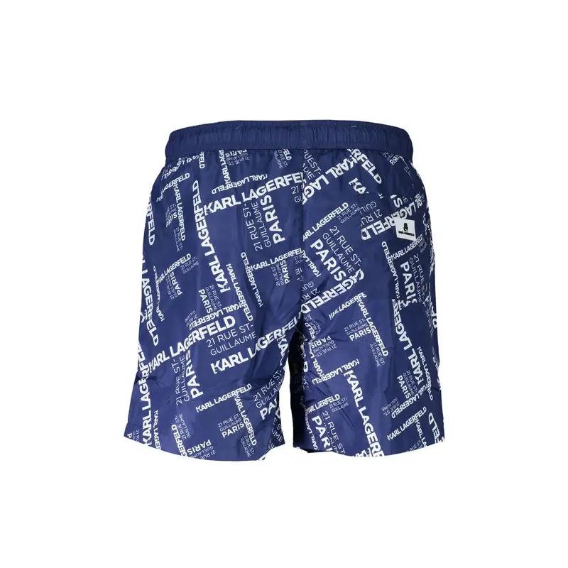 Karl Lagerfeld Beachwear Bermuda Uomo Blu 4072074 miniatura 2