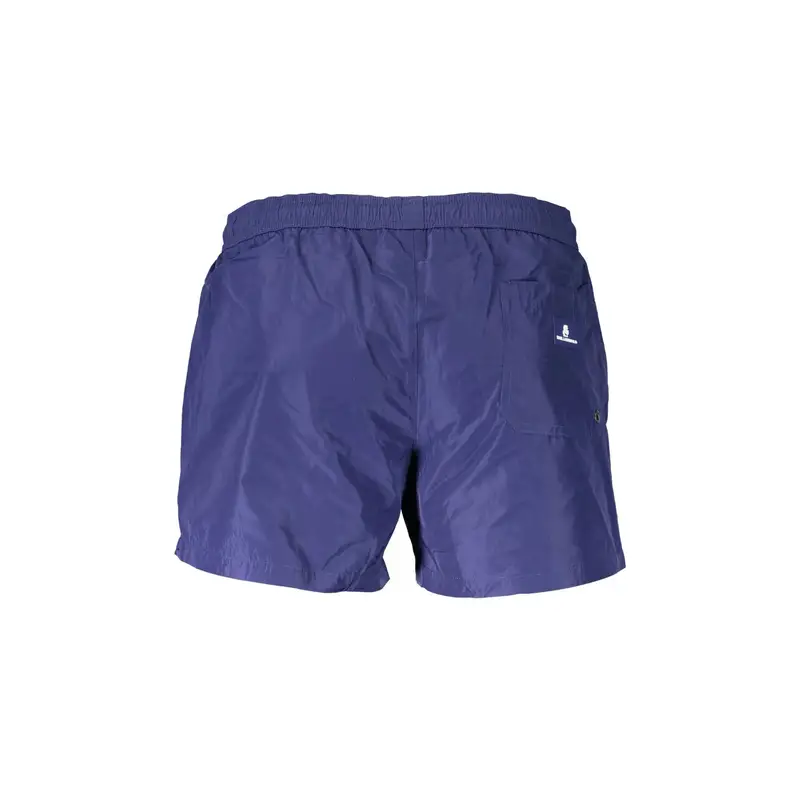 Costume da Mare Uomo Blu Stampa miniatura 2