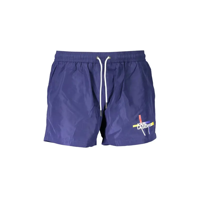 Costume da Mare Uomo Blu Stampa