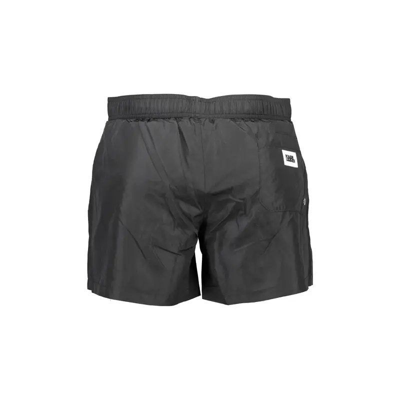 Karl Lagerfeld Beachwear Bermuda Uomo Nero 4072139 miniatura 2