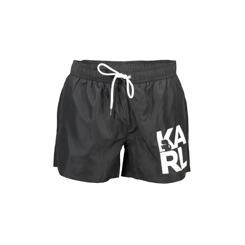 Karl Lagerfeld Beachwear Bermuda Uomo Nero 4072139