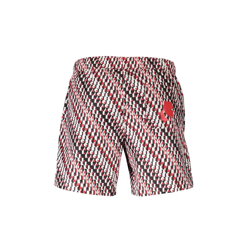 Costume da Mare Uomo Nero Logo miniatura 2