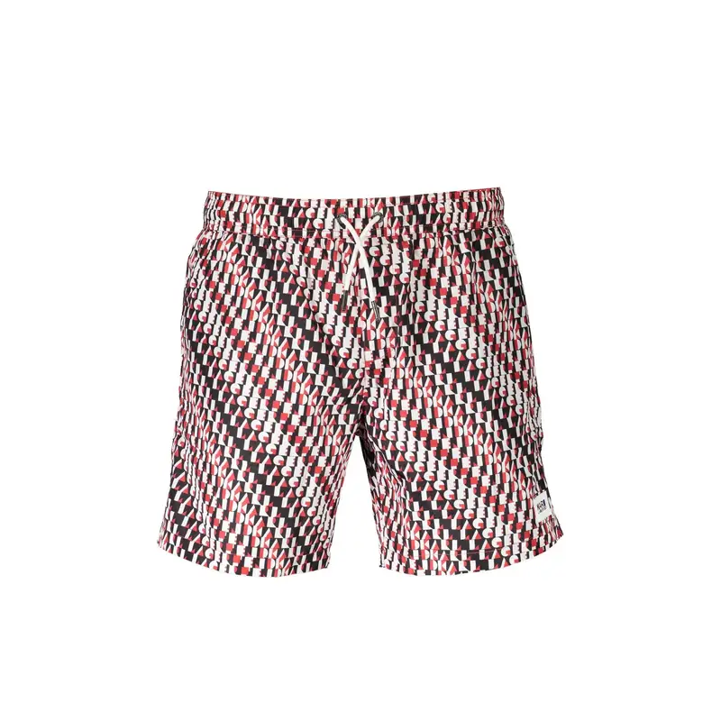 Costume da Mare Uomo Nero Logo