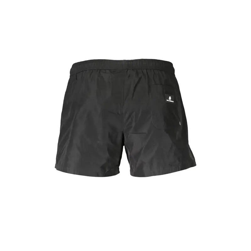 Costume da Mare Uomo Nero Stampa miniatura 2