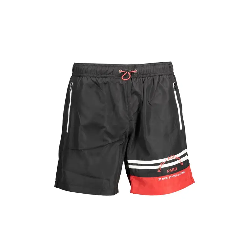 Karl Lagerfeld Beachwear Bermuda Uomo Nero 4071846