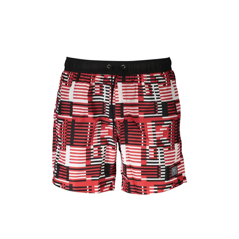 Costume da Mare Uomo Rosso Logo