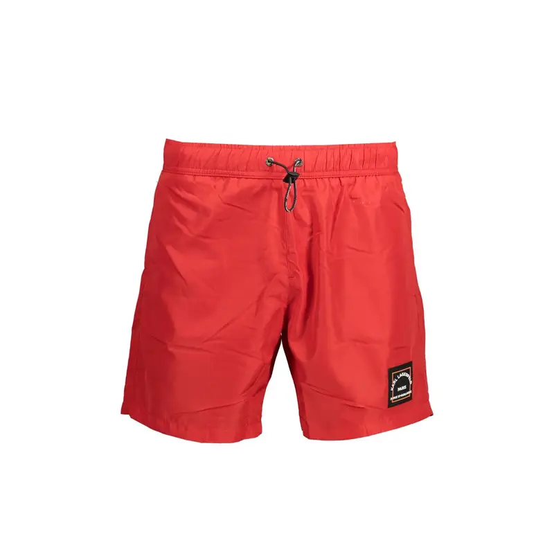 Karl Lagerfeld Beachwear Bermuda Uomo Rosso 4072093