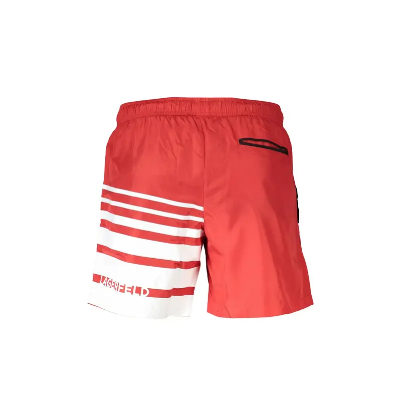Karl Lagerfeld Beachwear Bermuda Uomo Rosso 4071915 miniatura 2