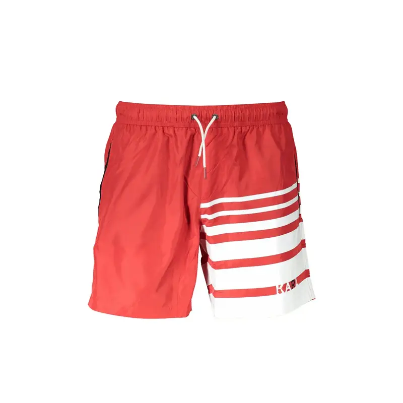 Karl Lagerfeld Beachwear Bermuda Uomo Rosso 4071915