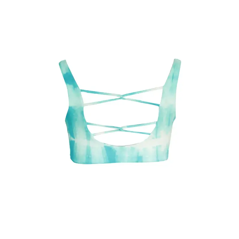 Costume Mare Donna Azzurro Stampa miniatura 2