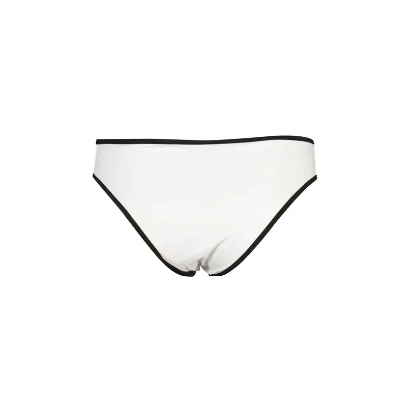 Karl Lagerfeld Beachwear Costume Mare Donna Bianco con Logo miniatura 2