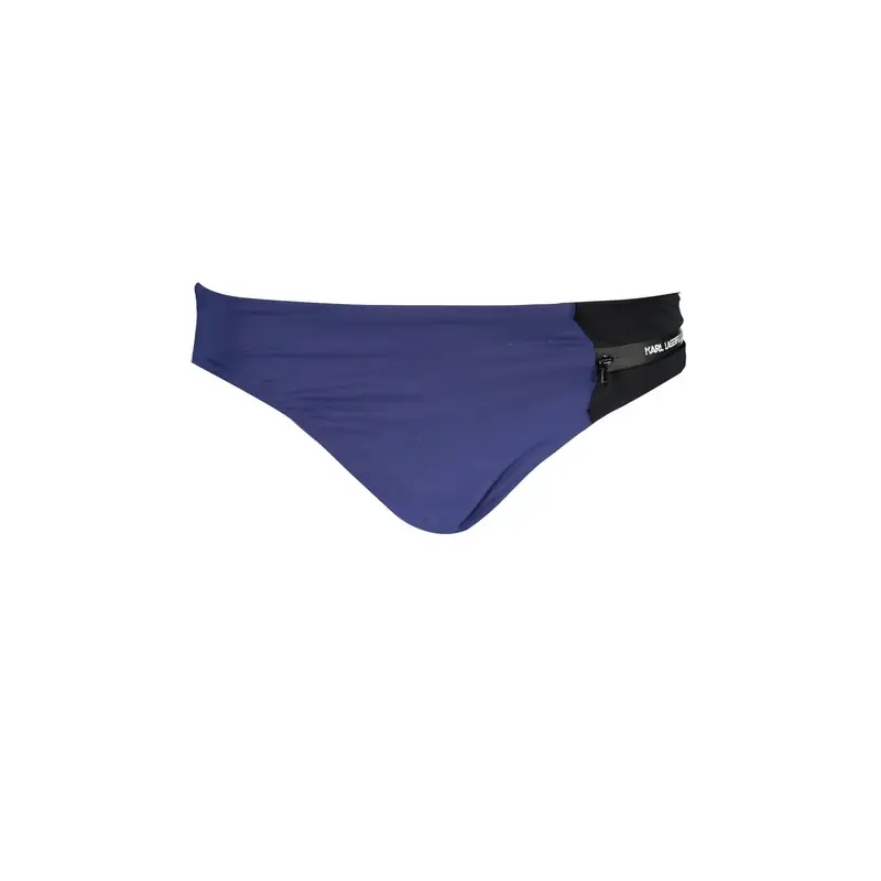Karl Lagerfeld Beachwear Costume Mare Donna Blu con Logo