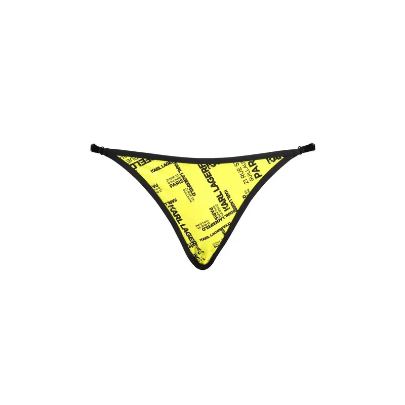 Karl Lagerfeld Beachwear Costume Mare Donna Giallo