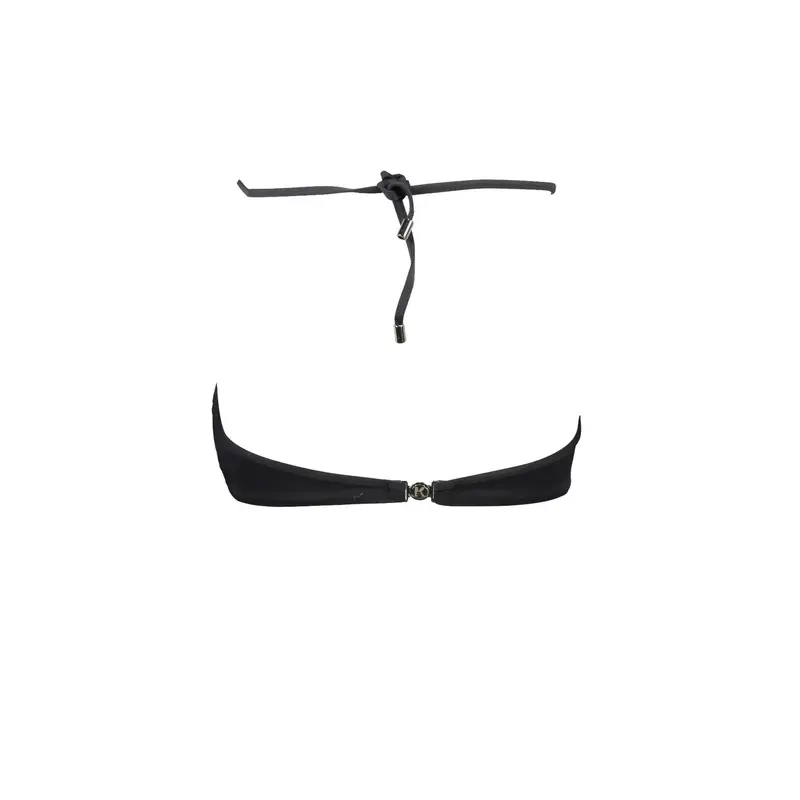 Karl Lagerfeld Beachwear Costume Mare Donna Nero con Imbottitura miniatura 2