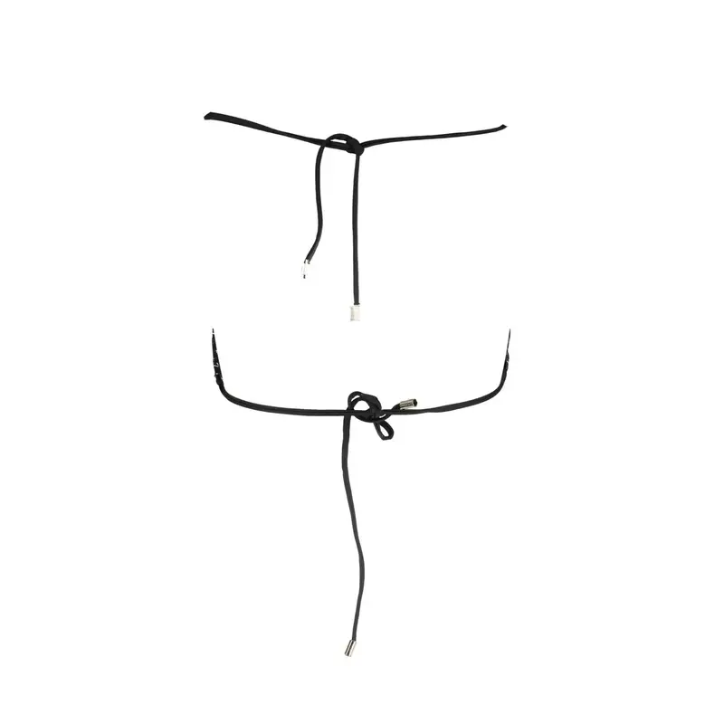 Costume Mare Donna Nero Triangolo miniatura 2