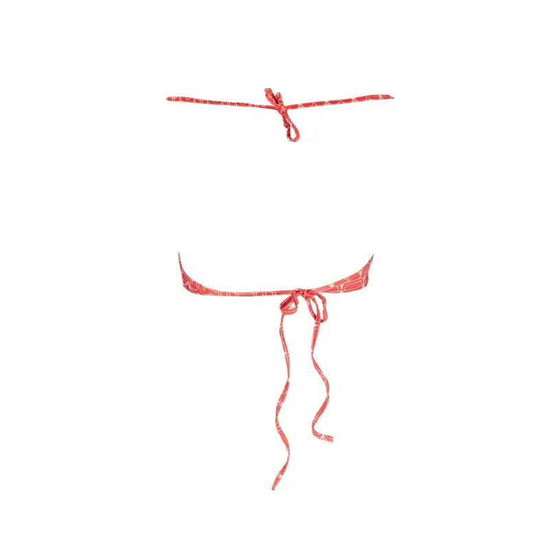 Karl Lagerfeld Beachwear Costume Mare Donna Rosso con Imbottitura miniatura 2