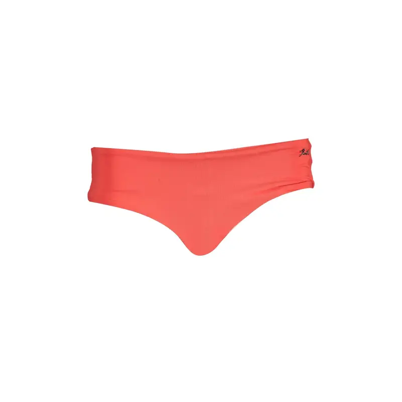 Costume Mare Donna Rosso Logo