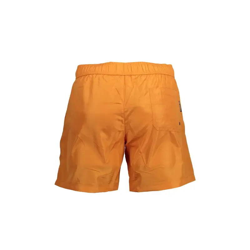 Costume Mare Uomo Arancione Logo miniatura 2