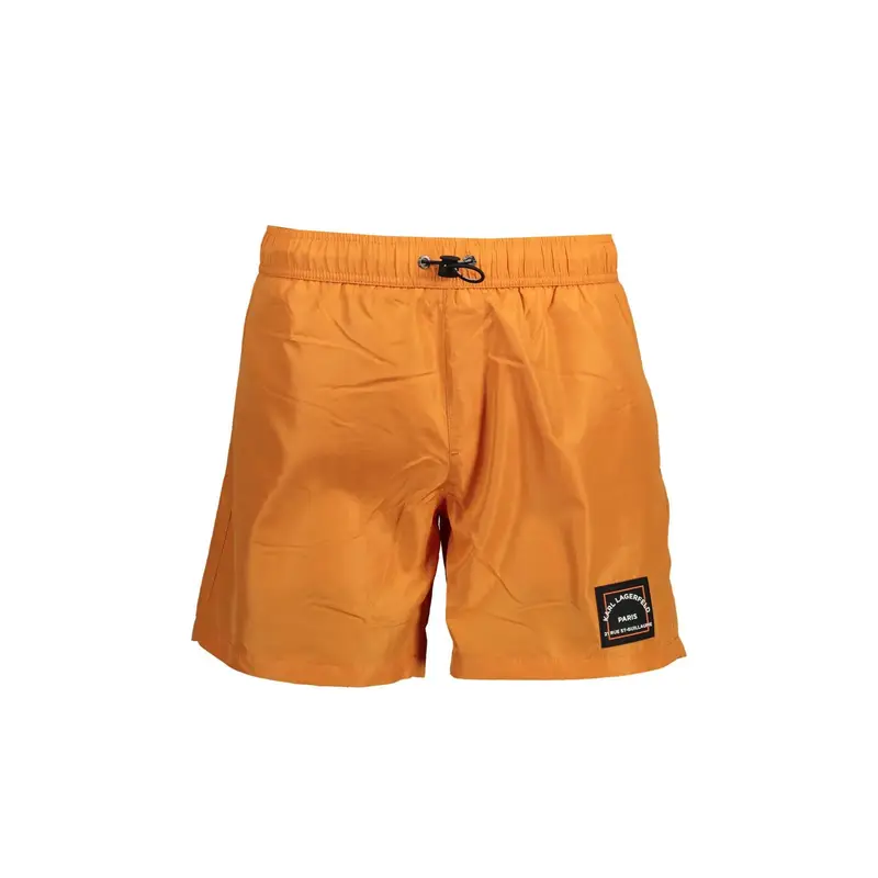 Costume Mare Uomo Arancione Logo