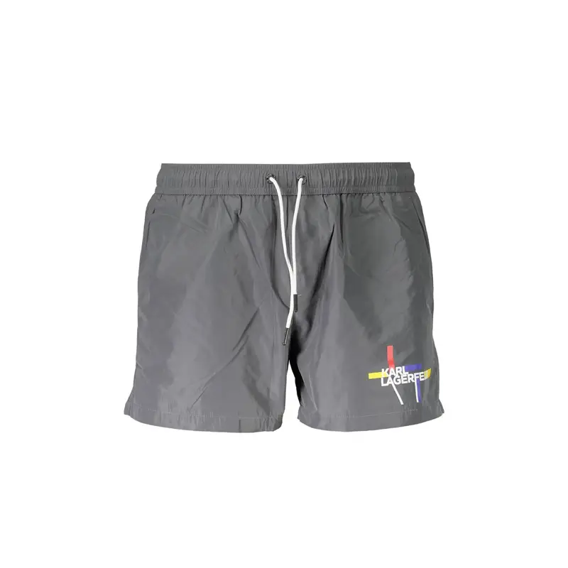 Karl Lagerfeld Beachwear Bermuda Uomo Grigio 4072153