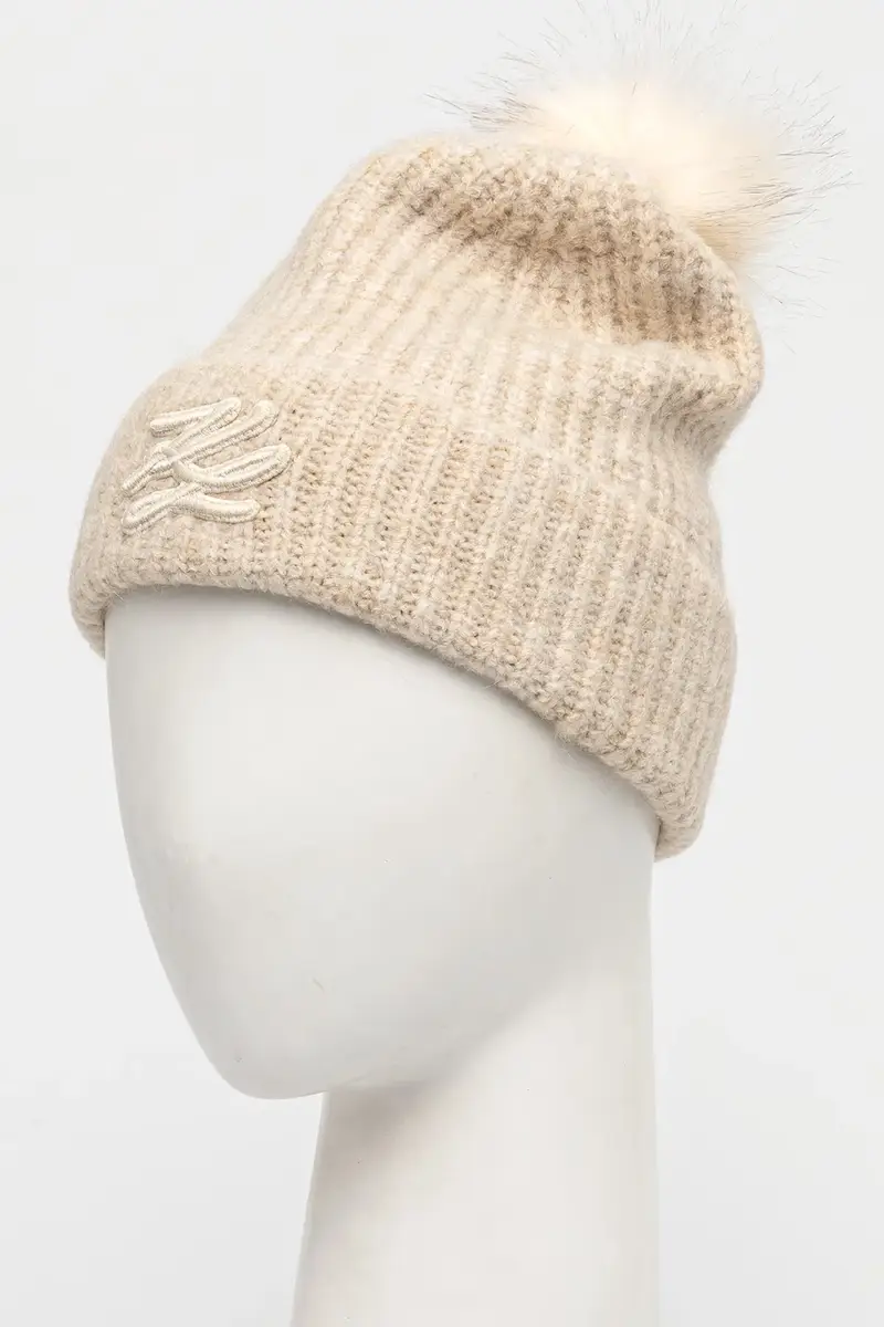 berretto colore beige A1W33103 miniatura 3