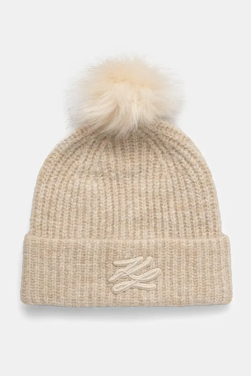 berretto colore beige A1W33103