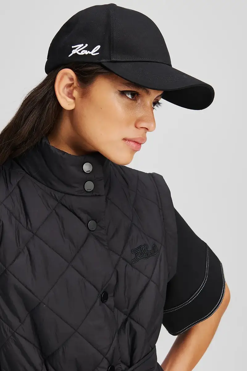 berretto da baseball in cotone colore nero A3W33018 miniatura 2