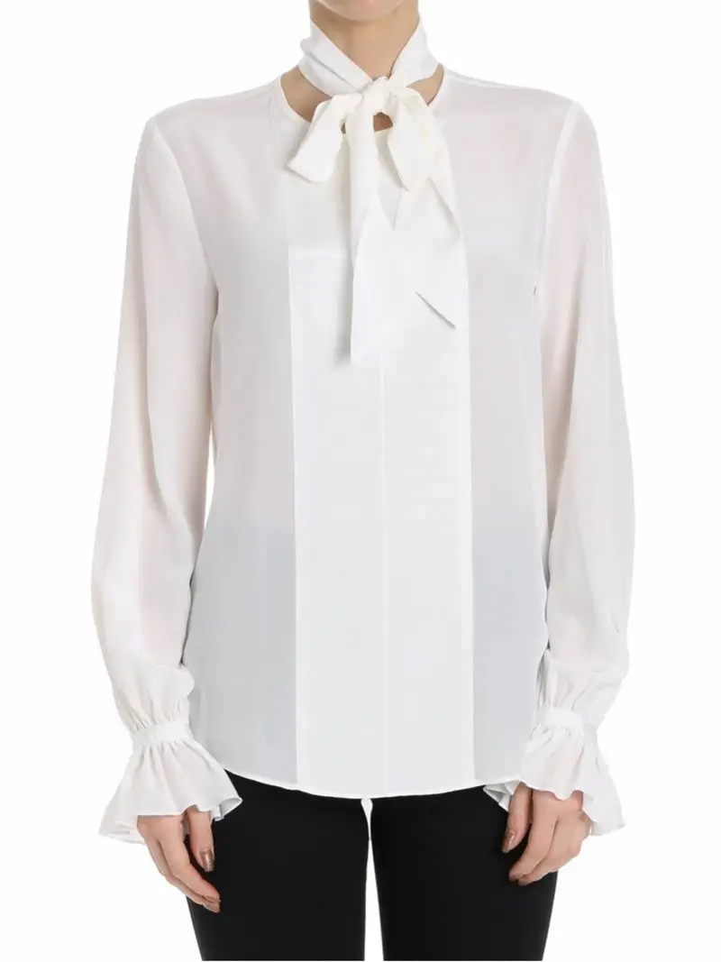Blusa Bow Bianco