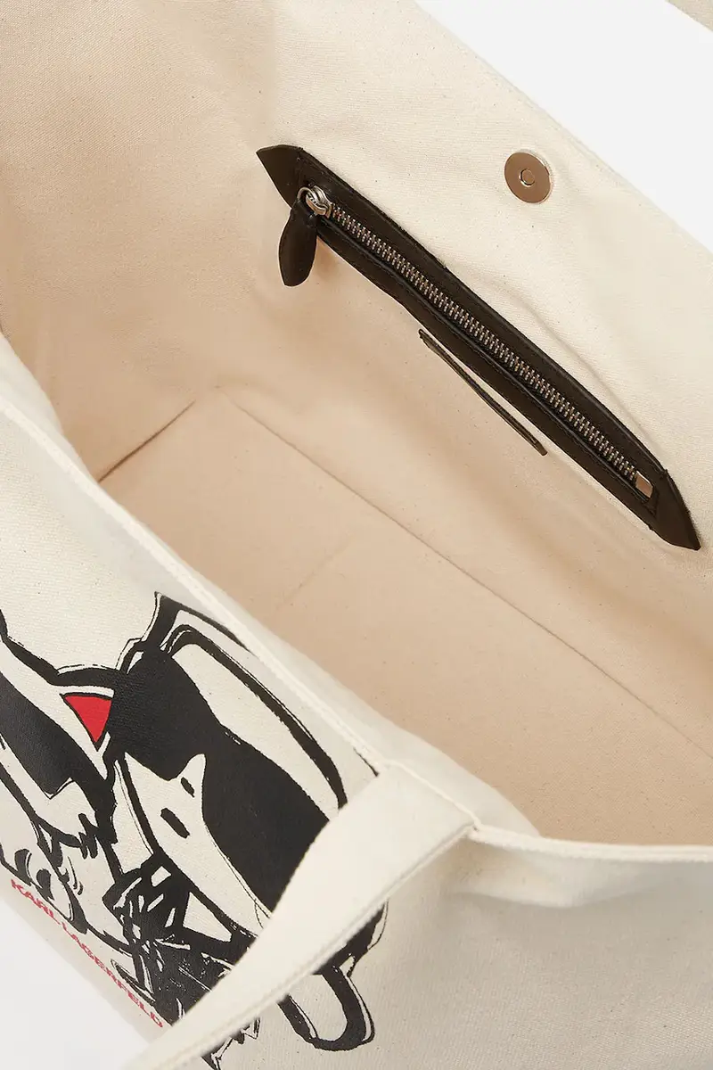 Karl Lagerfeld Borsa a mano Beige 3570011 miniatura 4