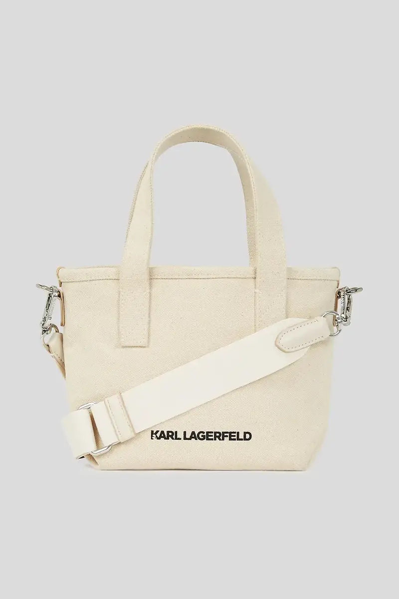 Karl Lagerfeld Borsa a mano Beige 3123223 miniatura 2