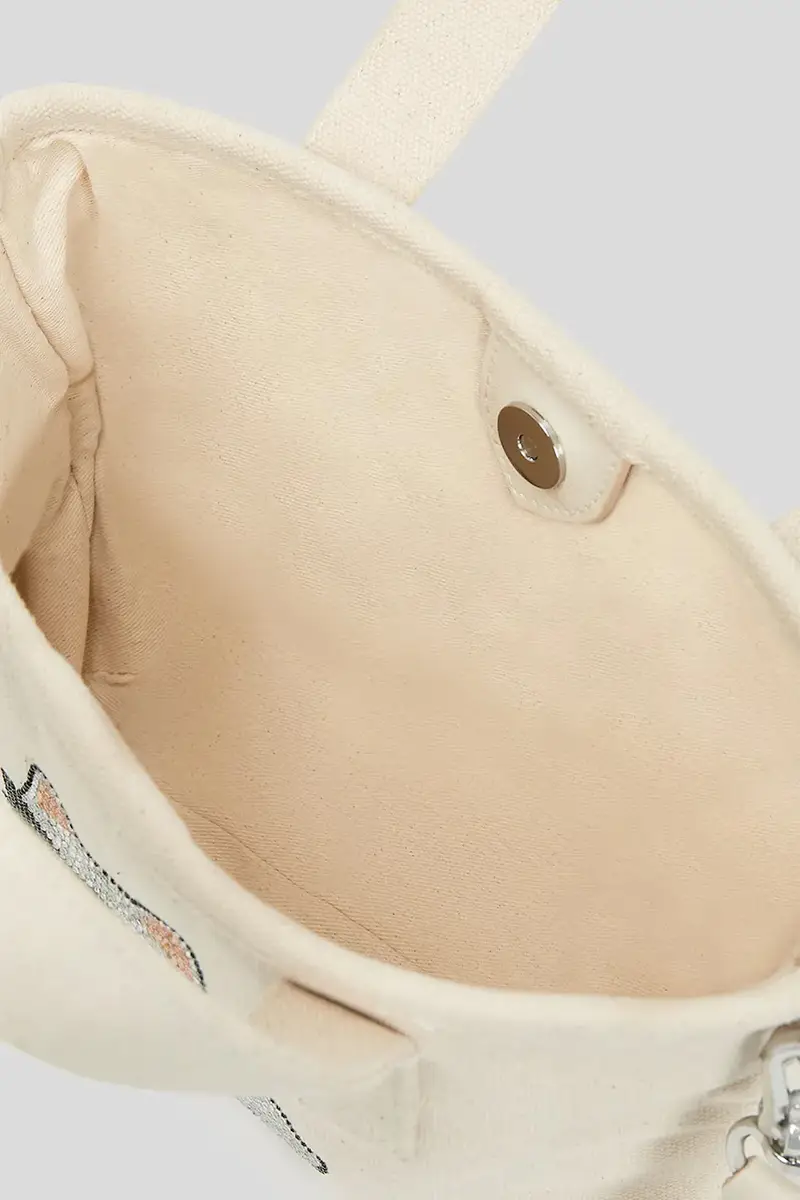 Karl Lagerfeld Borsa a mano Beige 3123223 miniatura 3