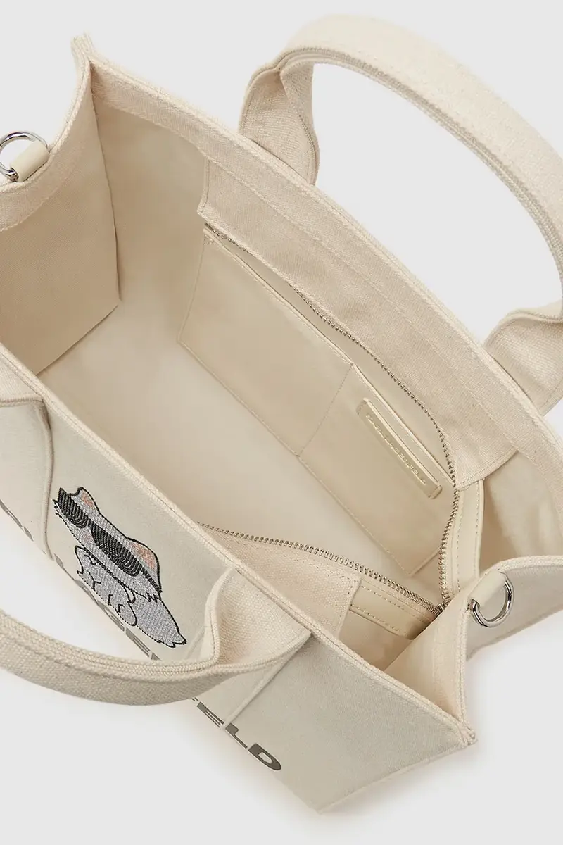 Karl Lagerfeld Borsa a mano Beige 3574799 miniatura 4