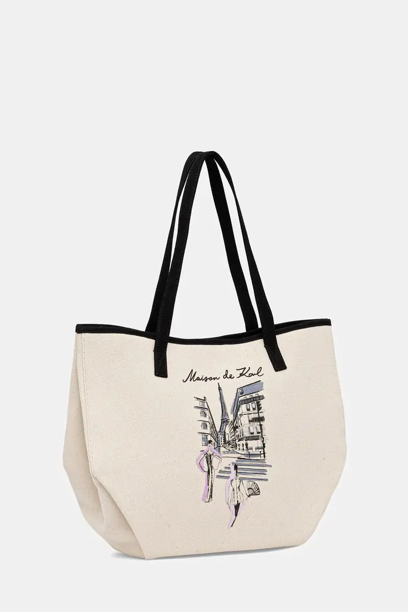 Karl Lagerfeld Borsa a mano Beige 2982363 miniatura 2