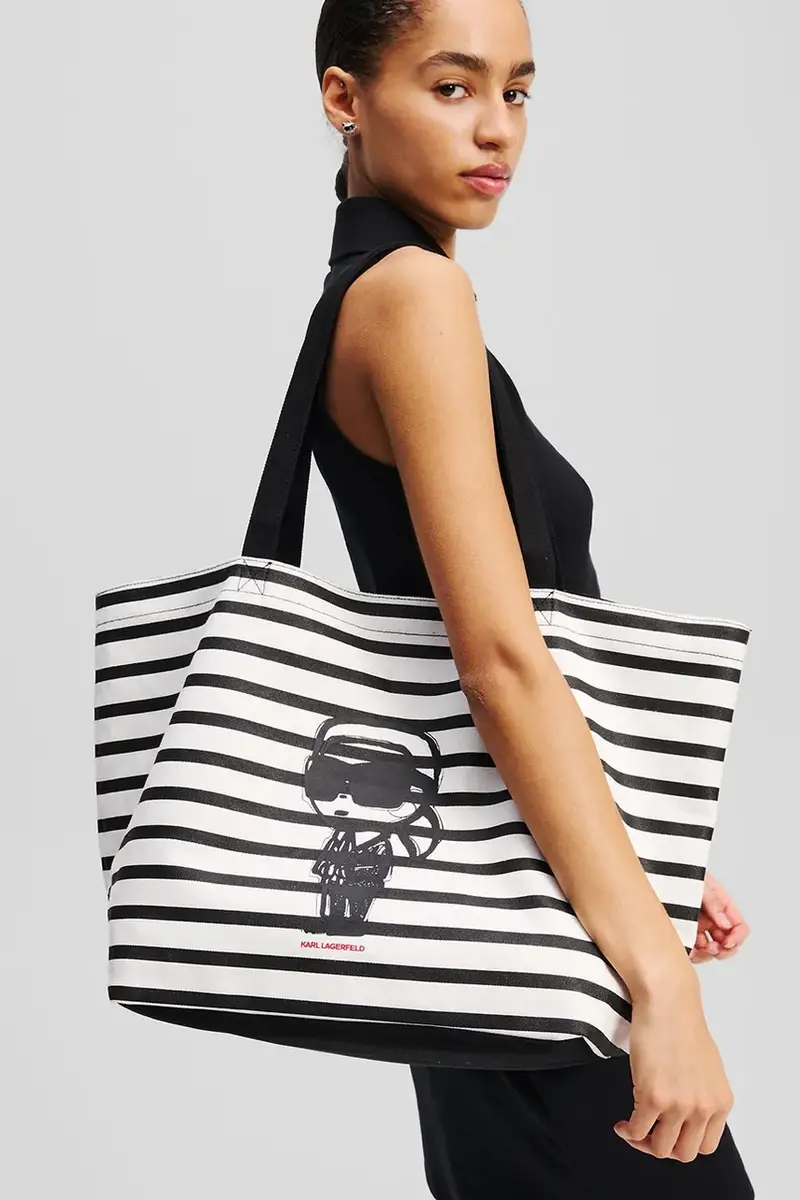 Karl Lagerfeld Borsa a mano Nero 3151039 miniatura 4