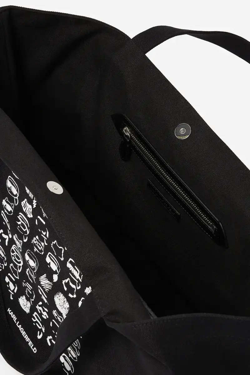 Karl Lagerfeld Borsa a mano Nero 3636121 miniatura 4