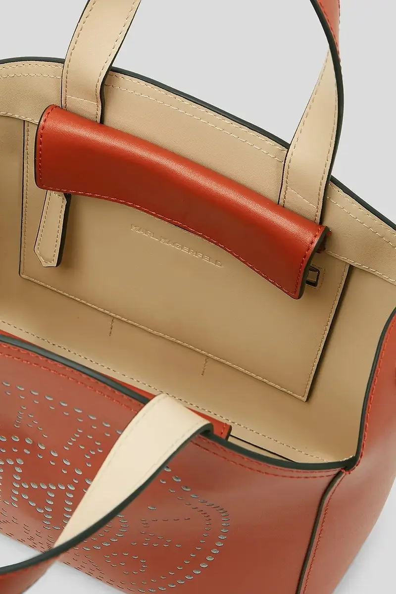 Karl Lagerfeld Borsa a mano Beige 3427699 miniatura 5