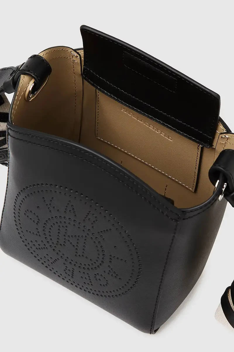 Karl Lagerfeld Borsa a mano Nero 3648286 miniatura 4