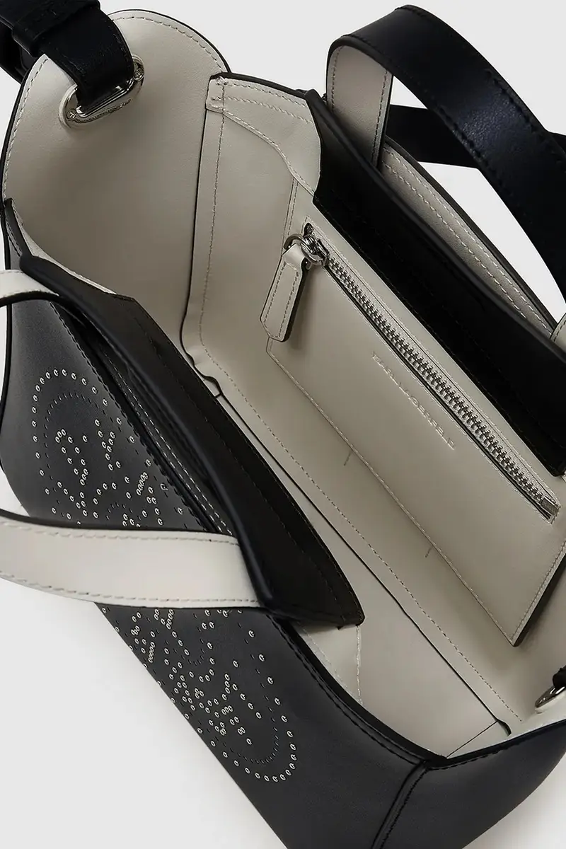 Karl Lagerfeld Borsa a mano Nero 3648603 miniatura 4