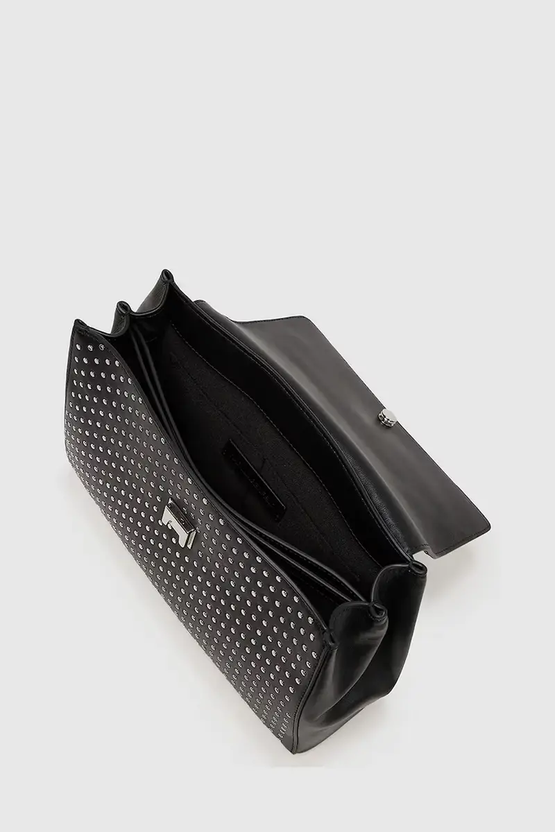 Karl Lagerfeld Borsa a mano Nero 3648669 miniatura 4