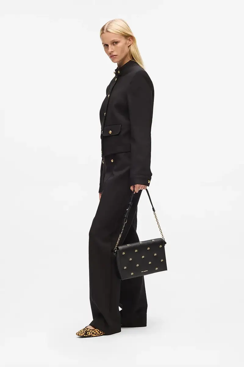 Karl Lagerfeld Borsa a mano Nero 3777043 miniatura 5