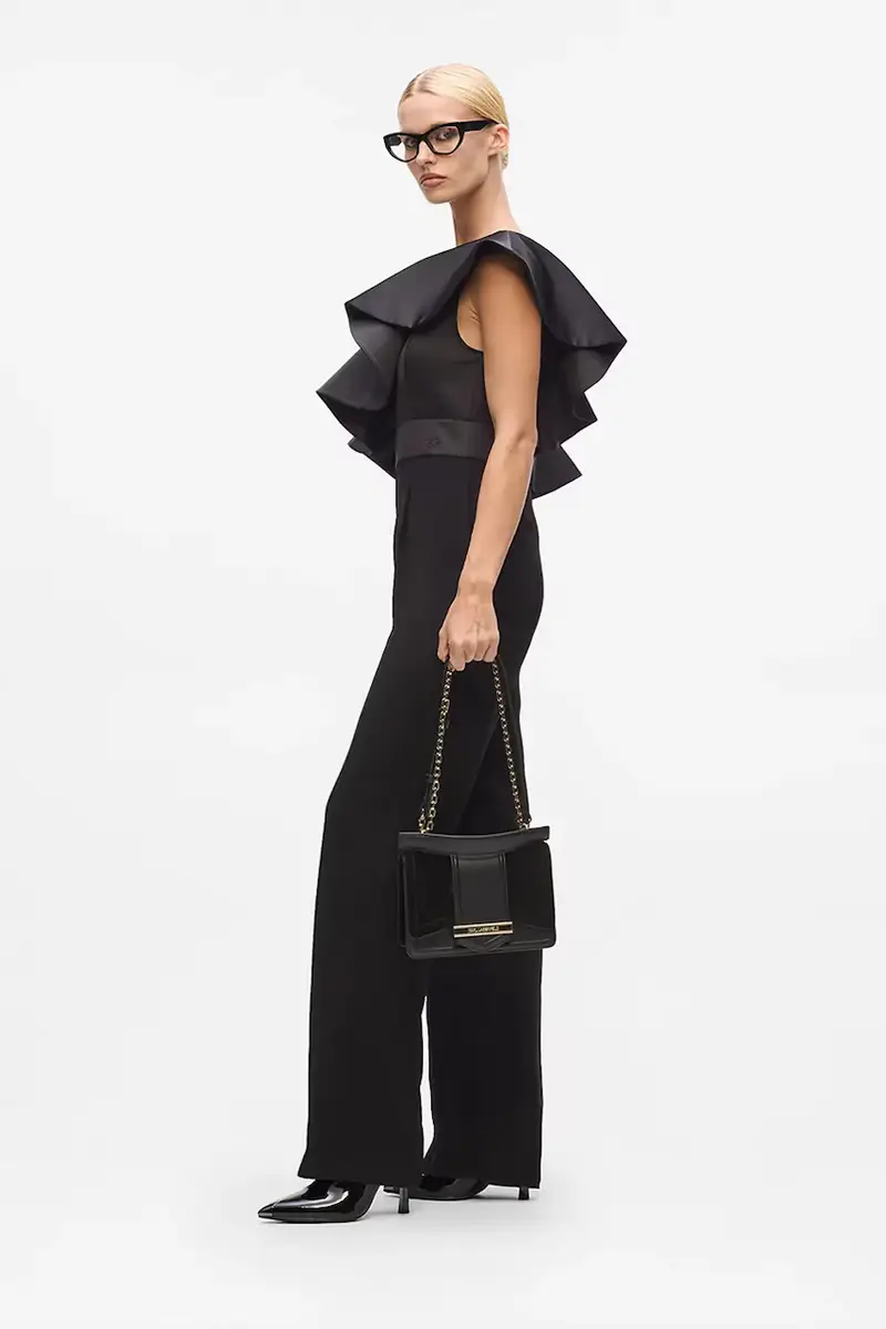 Karl Lagerfeld Borsa a mano Nero 3648381 miniatura 5