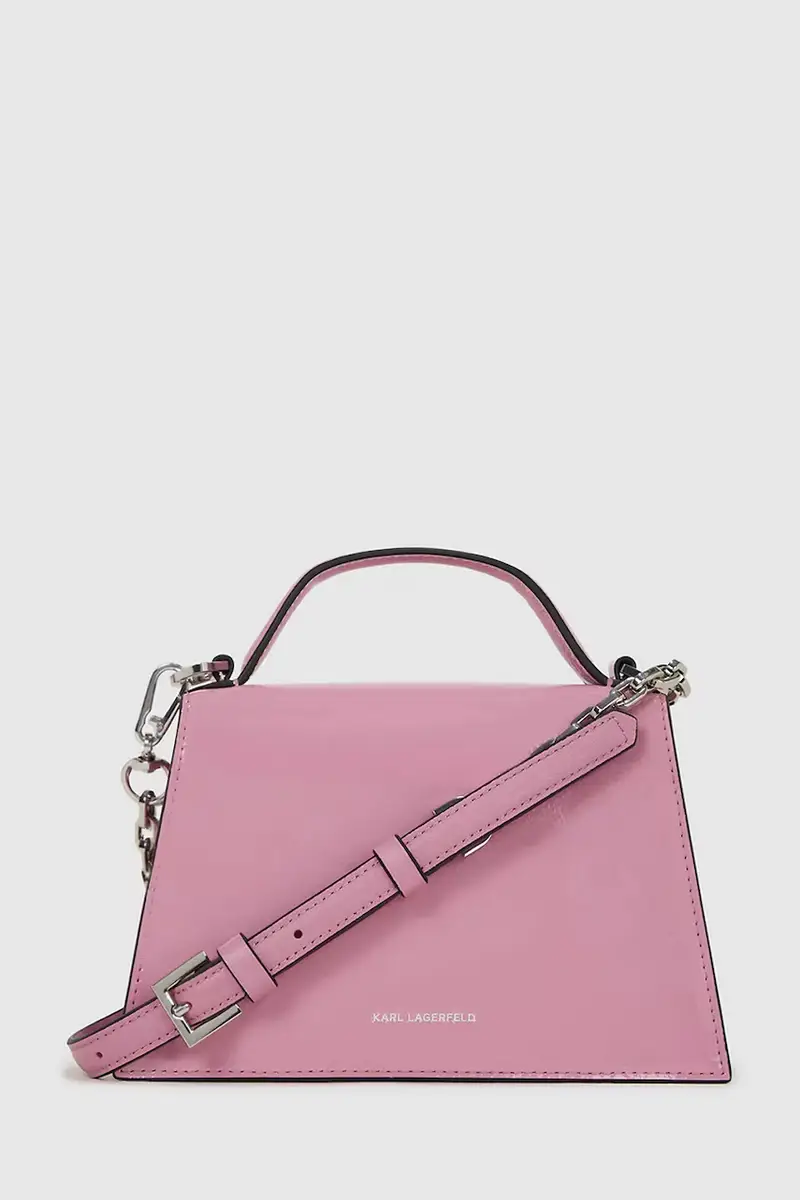 Karl Lagerfeld Borsa a mano Rosa 3663566 miniatura 2