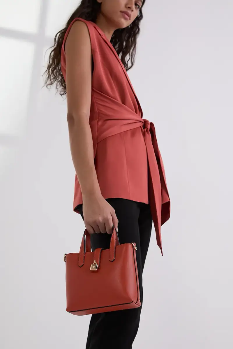 Karl Lagerfeld Borsa a mano Rosso 2986532 miniatura 2