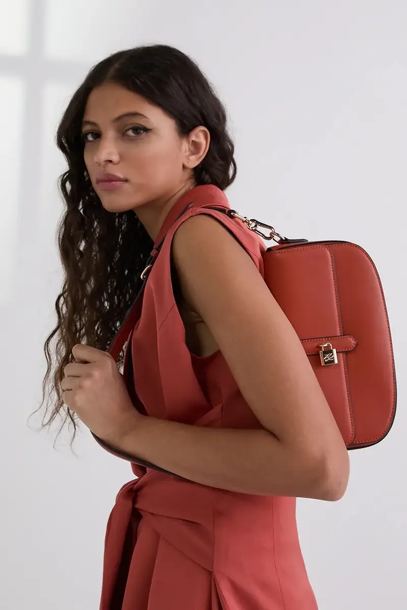 Karl Lagerfeld Borsa a mano Rosso 2890713 miniatura 2