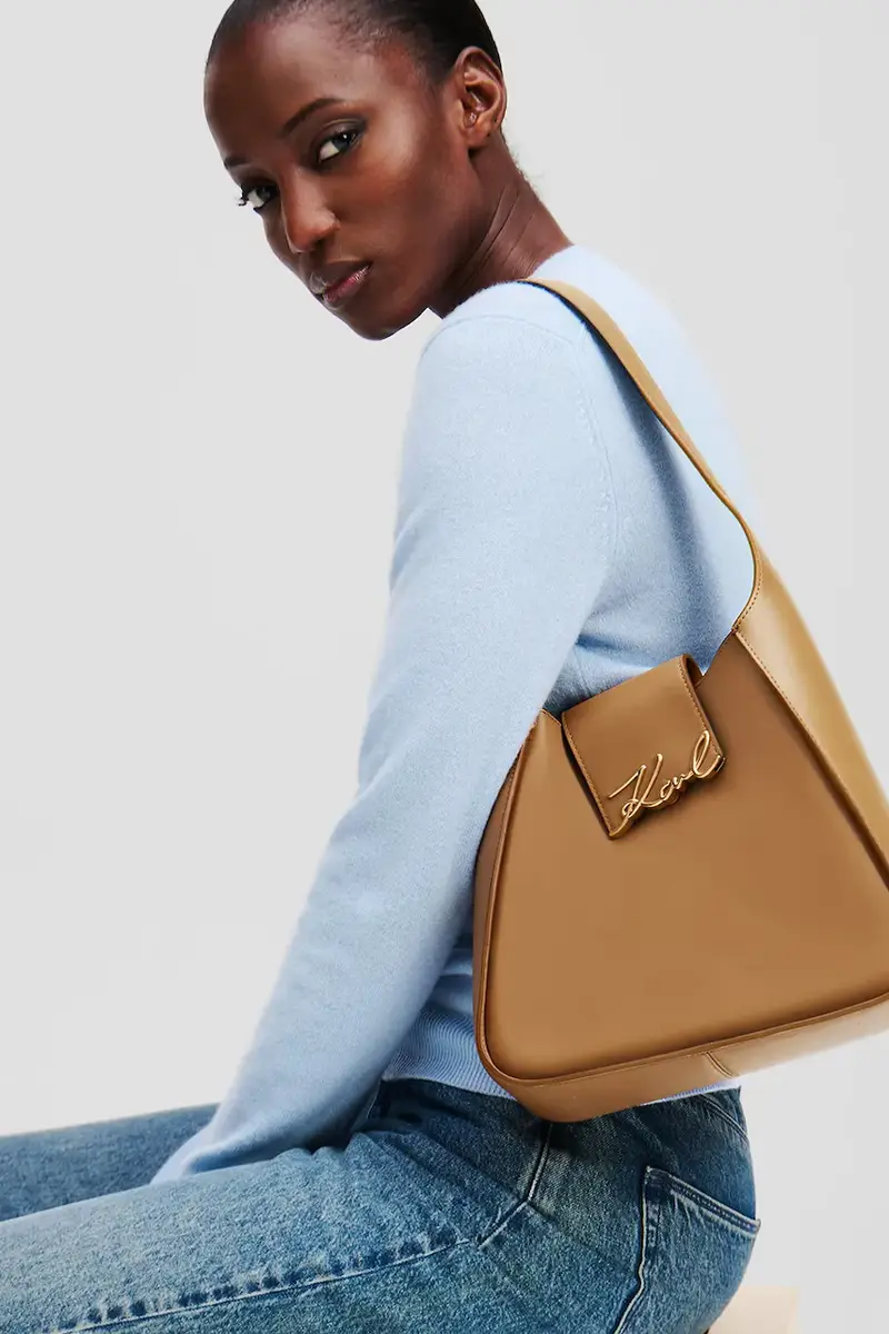 Karl Lagerfeld Borsa a mano Marrone 3618235 miniatura 5