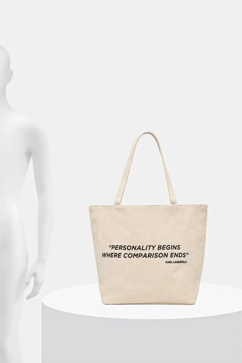 borsa bilaterale colore beige A1W50072 miniatura 5