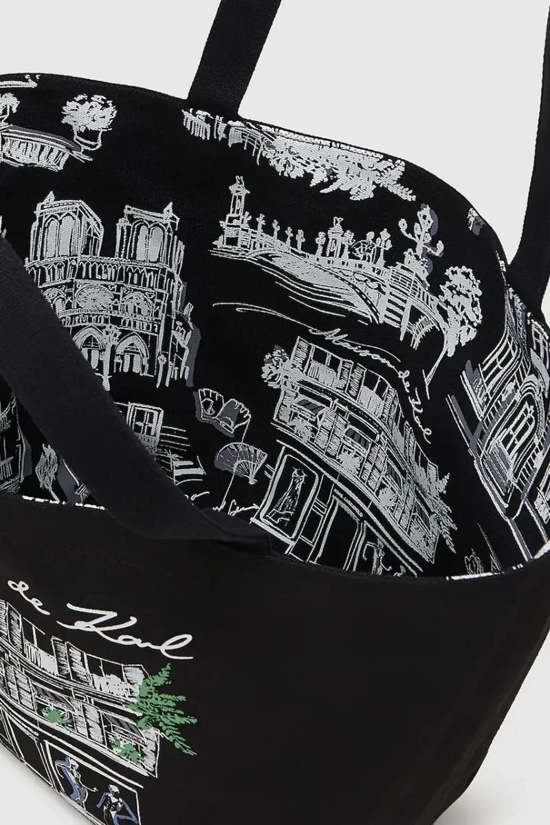 borsa bilaterale colore nero A4W50058 miniatura 4