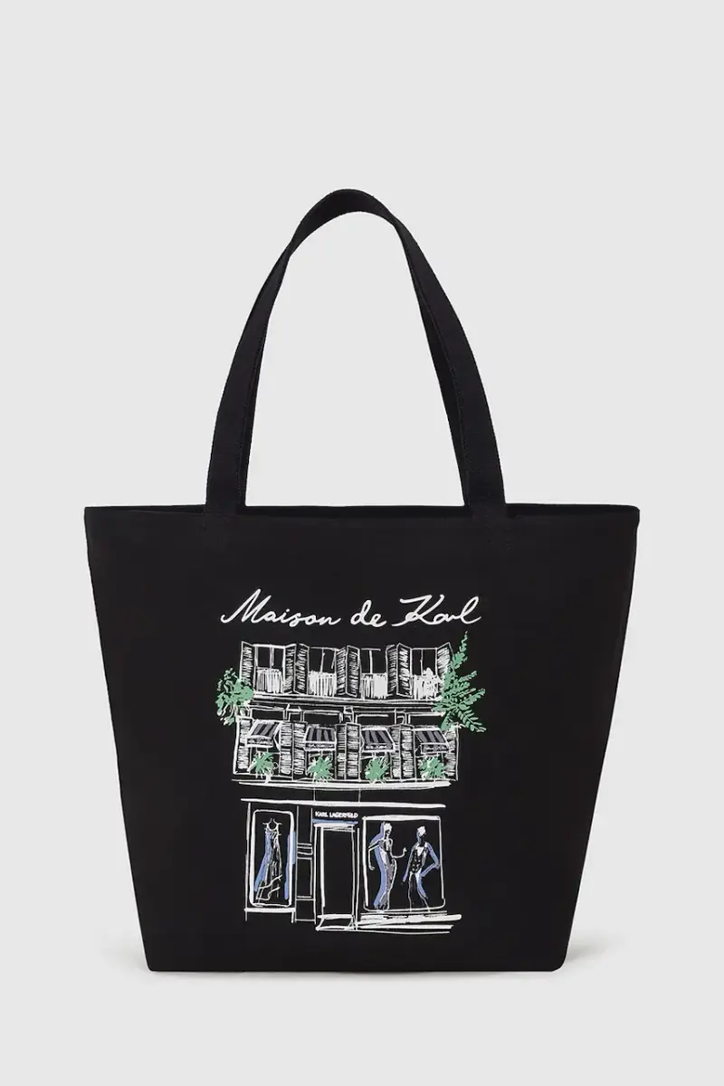 borsa bilaterale colore nero A4W50058