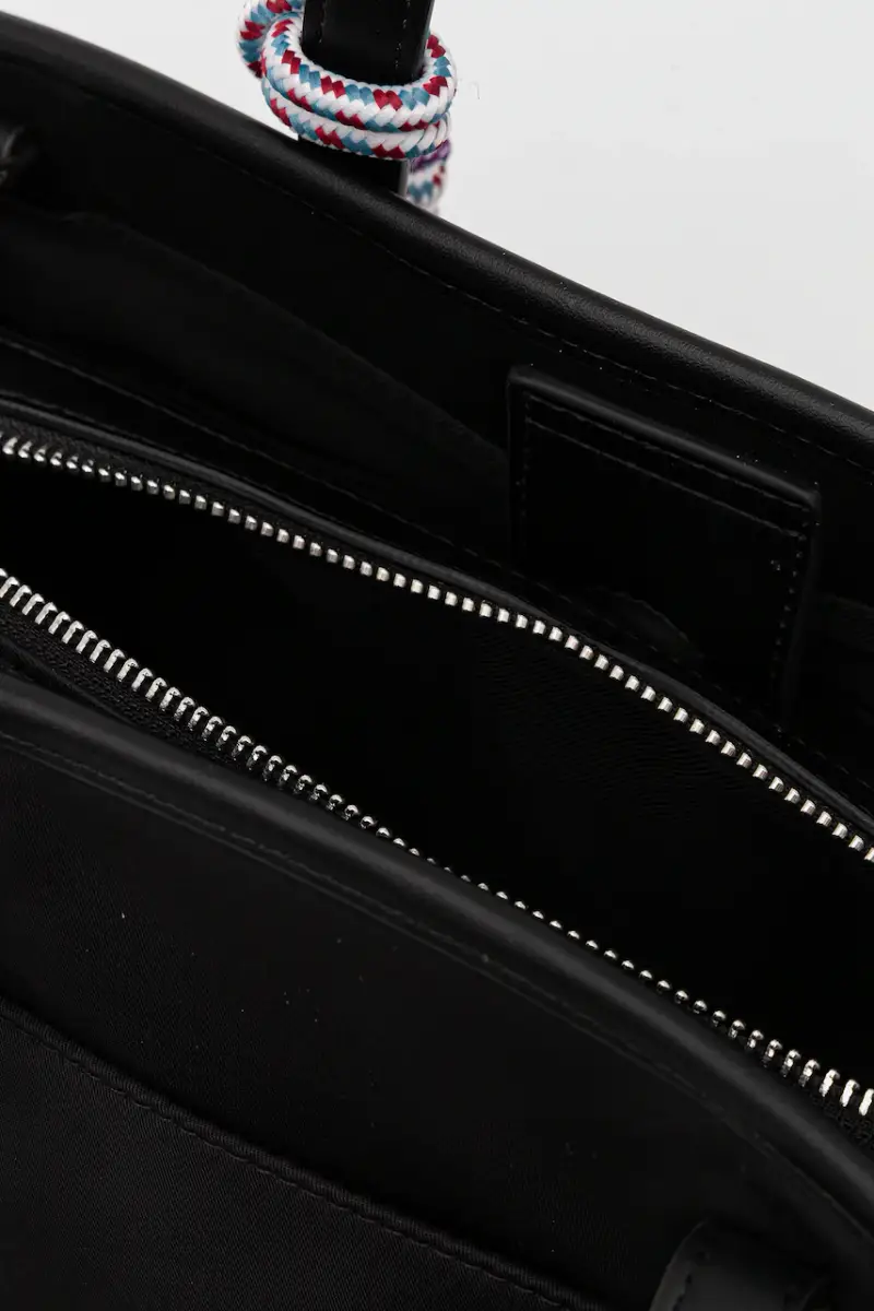 borsa colore nero A4W30017 miniatura 5